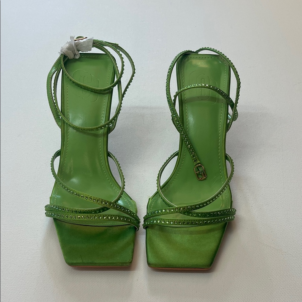 C.C Green Strappy Heels